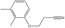3-(2,3-dimethylphenoxy)propanenitrile 结构式