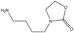 3-(4-aminobutyl)-1,3-oxazolidin-2-one 结构式