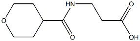 3-(oxan-4-ylformamido)propanoic acid 结构式