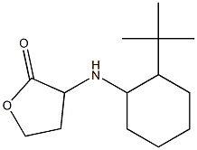 3-[(2-tert-butylcyclohexyl)amino]oxolan-2-one 结构式