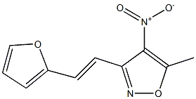3-[(E)-2-(2-furyl)vinyl]-5-methyl-4-nitroisoxazole 结构式