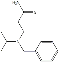 3-[benzyl(isopropyl)amino]propanethioamide 结构式