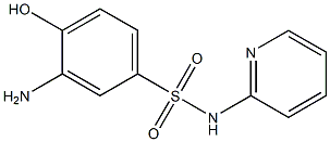 3-amino-4-hydroxy-N-(pyridin-2-yl)benzene-1-sulfonamide 结构式
