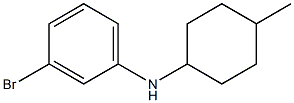 3-bromo-N-(4-methylcyclohexyl)aniline 结构式
