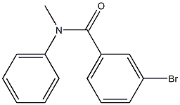 3-bromo-N-methyl-N-phenylbenzamide 结构式