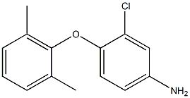 3-chloro-4-(2,6-dimethylphenoxy)aniline 结构式