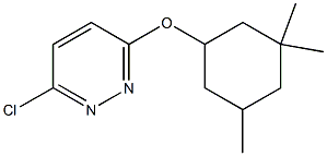 3-chloro-6-[(3,3,5-trimethylcyclohexyl)oxy]pyridazine 结构式