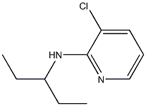 3-chloro-N-(pentan-3-yl)pyridin-2-amine 结构式