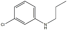 3-chloro-N-propylaniline 结构式