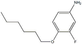 3-fluoro-4-(hexyloxy)aniline 结构式