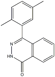 4-(2,5-dimethylphenyl)-1,2-dihydrophthalazin-1-one 结构式