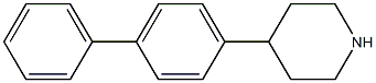 4-(4-phenylphenyl)piperidine 结构式