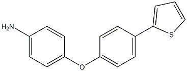 4-(4-thien-2-ylphenoxy)aniline 结构式