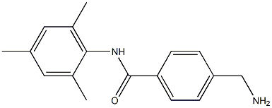4-(aminomethyl)-N-(2,4,6-trimethylphenyl)benzamide 结构式