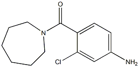 4-(azepan-1-ylcarbonyl)-3-chloroaniline 结构式