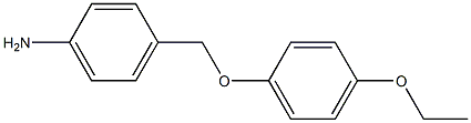 4-[(4-ethoxyphenoxy)methyl]aniline 结构式
