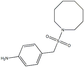 4-[(azocane-1-sulfonyl)methyl]aniline 结构式