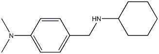 4-[(cyclohexylamino)methyl]-N,N-dimethylaniline 结构式