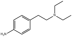 4-[2-(diethylamino)ethyl]aniline 结构式