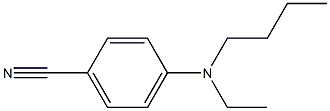 4-[butyl(ethyl)amino]benzonitrile 结构式