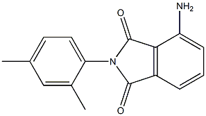 4-amino-2-(2,4-dimethylphenyl)-2,3-dihydro-1H-isoindole-1,3-dione 结构式
