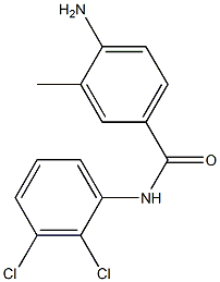 4-amino-N-(2,3-dichlorophenyl)-3-methylbenzamide 结构式