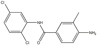 4-amino-N-(2,5-dichlorophenyl)-3-methylbenzamide 结构式