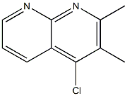 4-chloro-2,3-dimethyl-1,8-naphthyridine 结构式