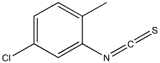 4-chloro-2-isothiocyanato-1-methylbenzene 结构式