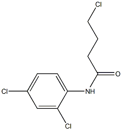 4-chloro-N-(2,4-dichlorophenyl)butanamide 结构式