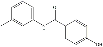 4-hydroxy-N-(3-methylphenyl)benzamide 结构式