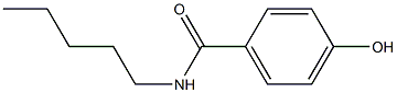4-hydroxy-N-pentylbenzamide 结构式