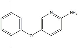 5-(2,5-dimethylphenoxy)pyridin-2-amine 结构式