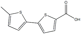 5-(5-methylthiophen-2-yl)thiophene-2-carboxylic acid 结构式
