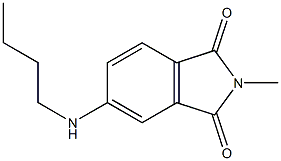 5-(butylamino)-2-methyl-2,3-dihydro-1H-isoindole-1,3-dione 结构式