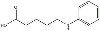 5-(phenylamino)pentanoic acid 结构式