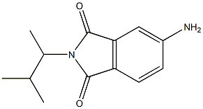 5-amino-2-(3-methylbutan-2-yl)-2,3-dihydro-1H-isoindole-1,3-dione 结构式