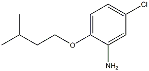 5-chloro-2-(3-methylbutoxy)aniline 结构式