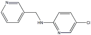 5-chloro-N-(pyridin-3-ylmethyl)pyridin-2-amine 结构式