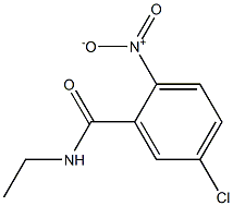 5-chloro-N-ethyl-2-nitrobenzamide 结构式