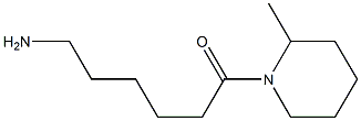 6-(2-methylpiperidin-1-yl)-6-oxohexan-1-amine 结构式