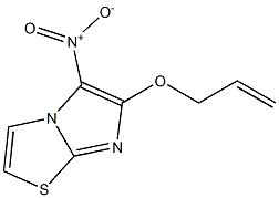 6-(allyloxy)-5-nitroimidazo[2,1-b][1,3]thiazole 结构式