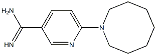 6-(azocan-1-yl)pyridine-3-carboximidamide 结构式