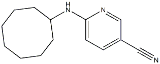 6-(cyclooctylamino)pyridine-3-carbonitrile 结构式