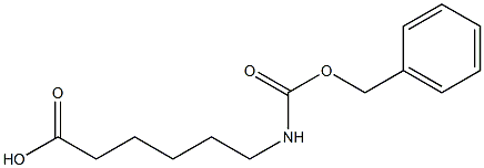 6-{[(benzyloxy)carbonyl]amino}hexanoic acid 结构式