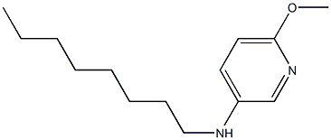 6-methoxy-N-octylpyridin-3-amine 结构式