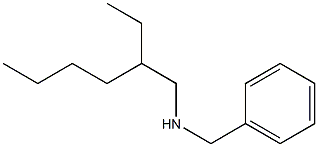 benzyl(2-ethylhexyl)amine 结构式