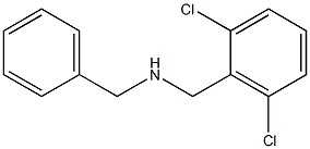 benzyl[(2,6-dichlorophenyl)methyl]amine 结构式