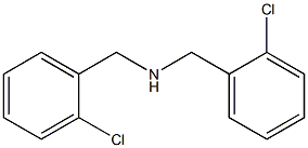 bis[(2-chlorophenyl)methyl]amine 结构式