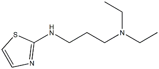 diethyl[3-(1,3-thiazol-2-ylamino)propyl]amine 结构式